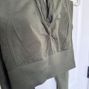 Effortless leggings - khaki